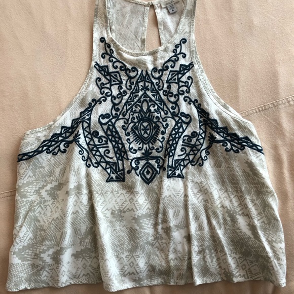 Ecoté x Urban Outfitters High Neck Flowy tank S - Picture 8 of 11